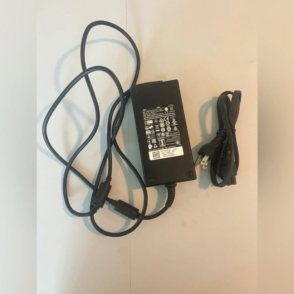 Genuine DELL 180W 19.5V 9.23A Laptop Charger AC Adapter  LA180PM180 Genuine Dell